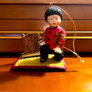 Vintage Ashton Drake doll replica ornament